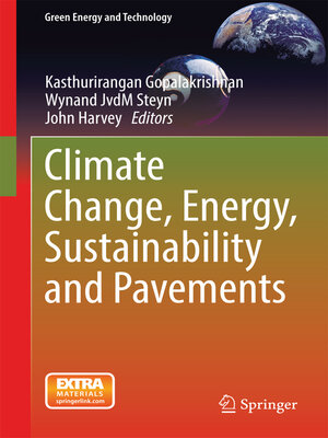 cover image of Climate Change, Energy, Sustainability and Pavements